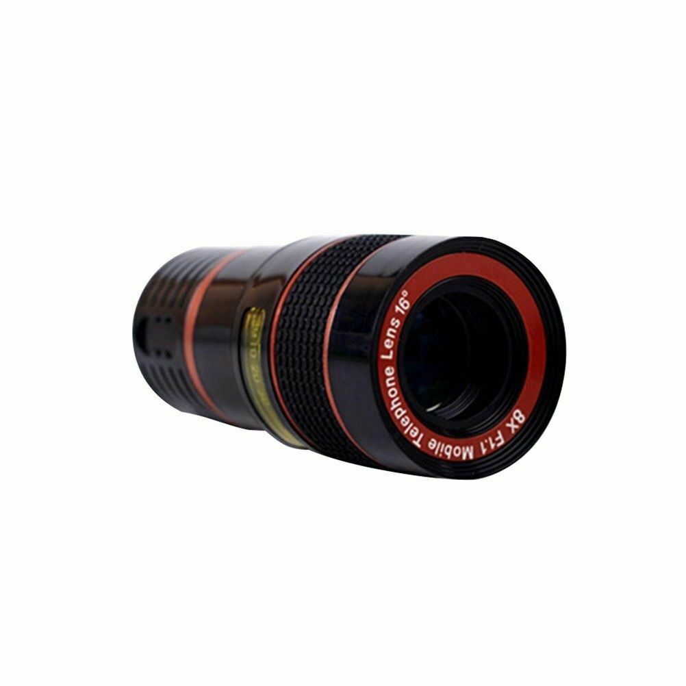 8X HD Clip-On Phone Zoom Lens