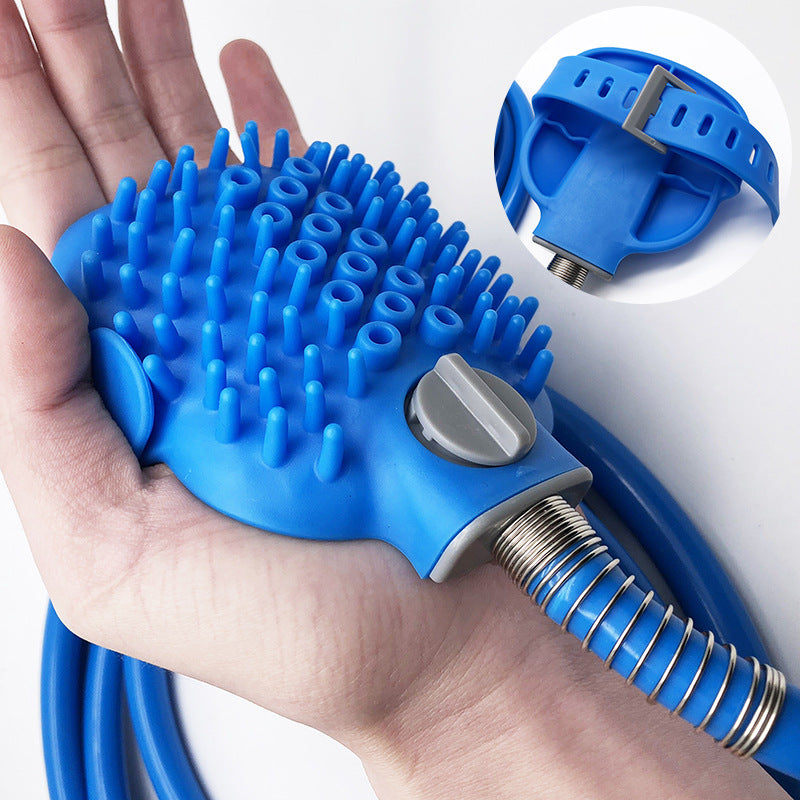 Outdoor Pet Shower Bath Brush