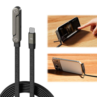 Foldable Phone Stand Fast Charge Cable