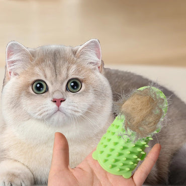 Self-Cleaning Wall Cat Grooming Brush