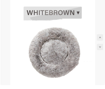 Round Long Hair Cat Bed Mat