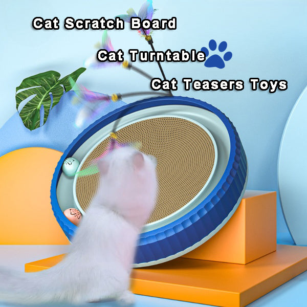 Round Wear-Resistant Cat Scratching Board