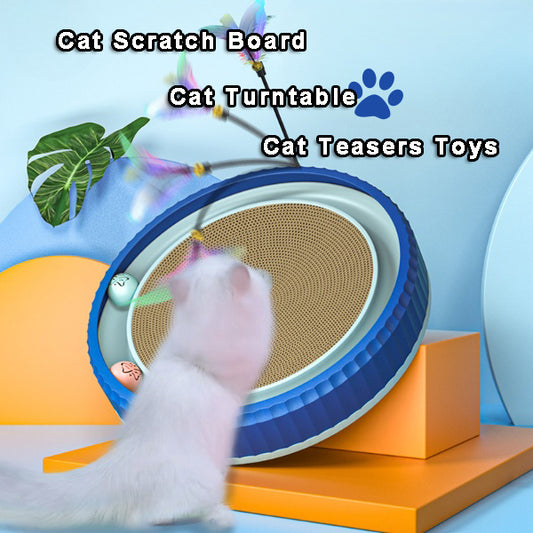 Round Wear-Resistant Cat Scratching Board