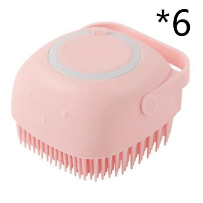 Silicone Pet Bath Massage Gloves