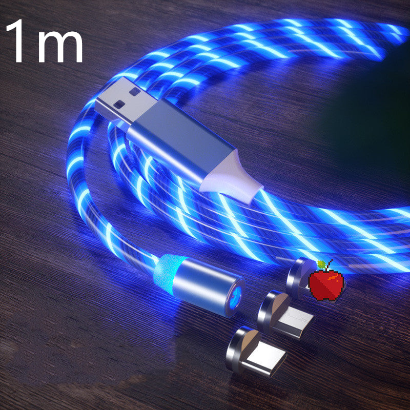 LED Magnetic Fast Charging Cable