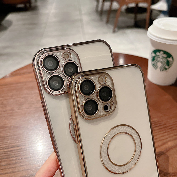Electroplated Diamond Ring Phone Case