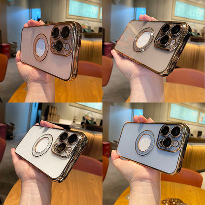 Electroplated Diamond Ring Phone Case