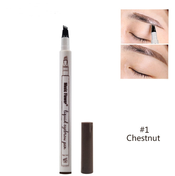 Waterproof 4-Fork Eyebrow Tattoo Pen