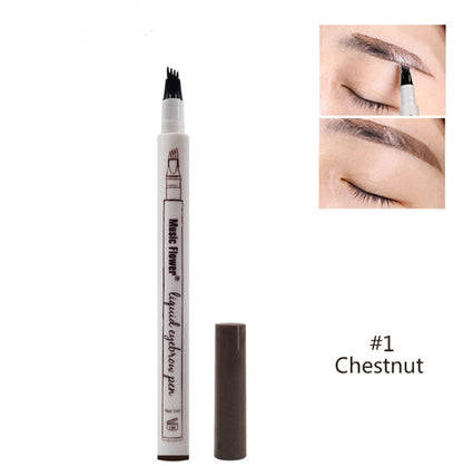 Waterproof 4-Fork Eyebrow Tattoo Pen