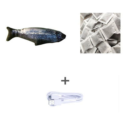 Electric Jumping Fish Cat Toy