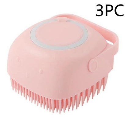 Silicone Pet Bath Massage Gloves