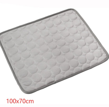 Cooling Ice Silk Pet Bed Mat