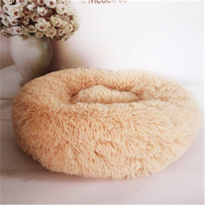 Round Long Hair Cat Bed Mat