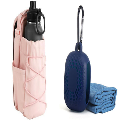 Fitness Magnetic Kettle Bag – Crossbody Magnetic Gym Water Bottle Holder