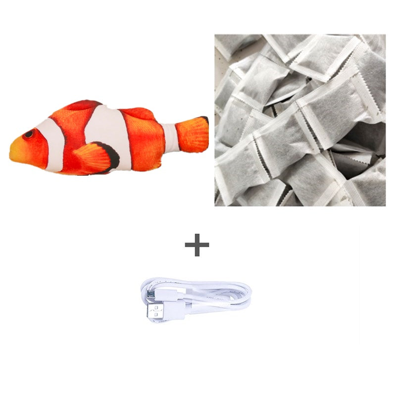 Electric Jumping Fish Cat Toy