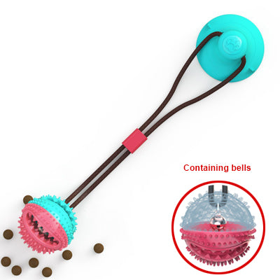 Suction Cup Dog Tug Toy Ball