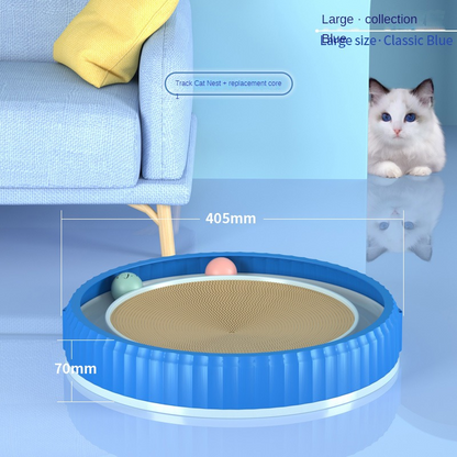 Round Wear-Resistant Cat Scratching Board