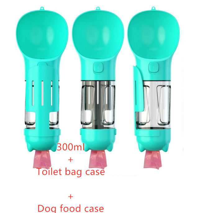 3-in-1 Portable Dog Water Bottle