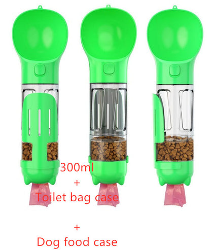 3-in-1 Portable Dog Water Bottle
