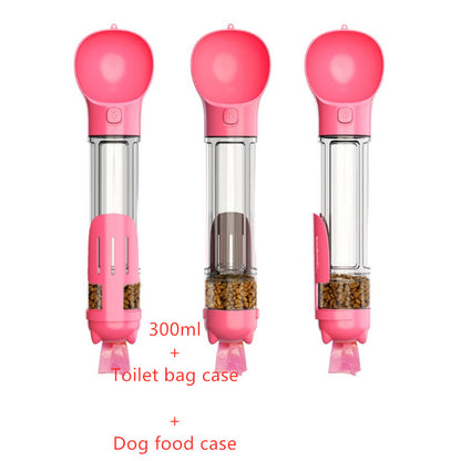 3-in-1 Portable Dog Water Bottle