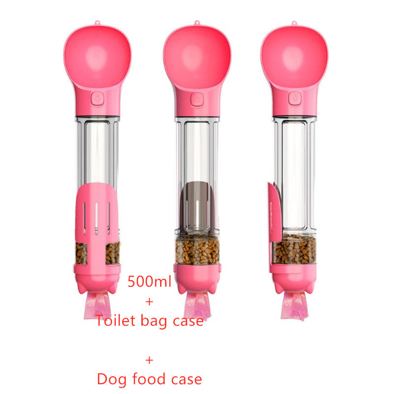 3-in-1 Portable Dog Water Bottle