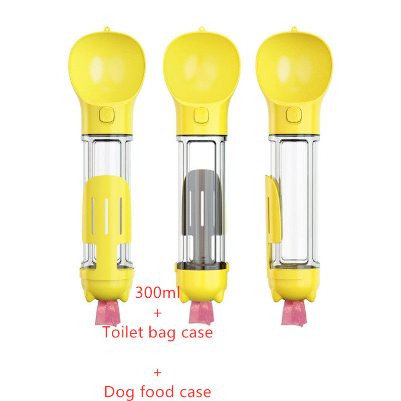 3-in-1 Portable Dog Water Bottle