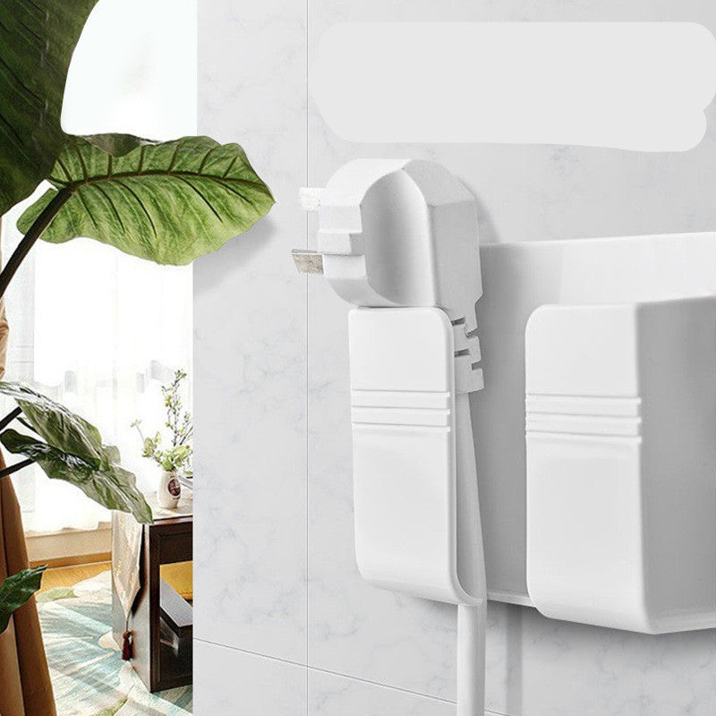 Wall Mount Phone Charging Storage Rack