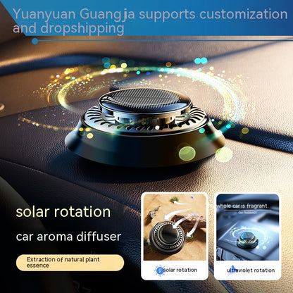 Solar Rotating Car Air Freshener