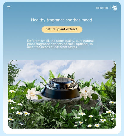 Solar Rotating Car Air Freshener