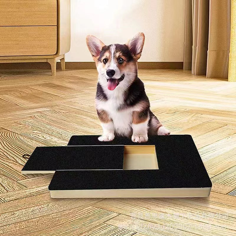 Wooden Dog Nail Scraper Board
