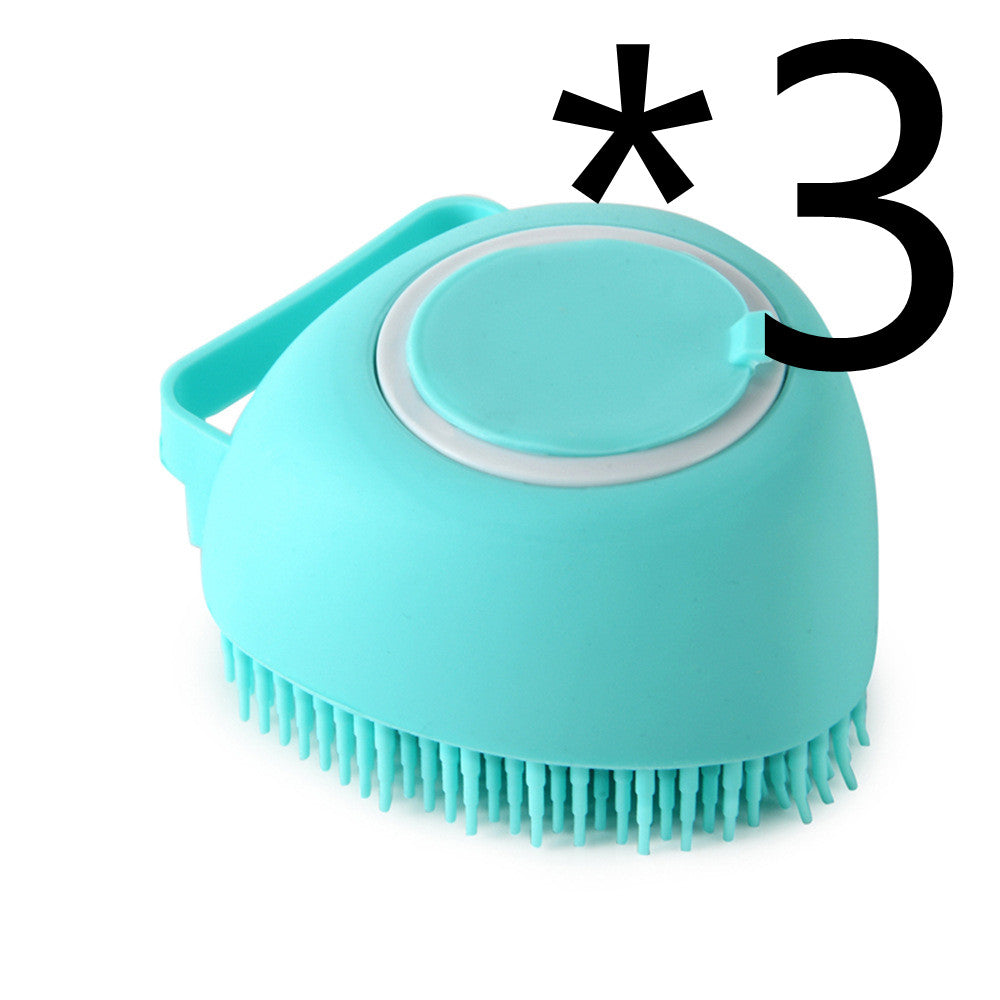 Silicone Pet Bath Massage Gloves