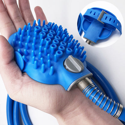 Outdoor Pet Shower Bath Brush