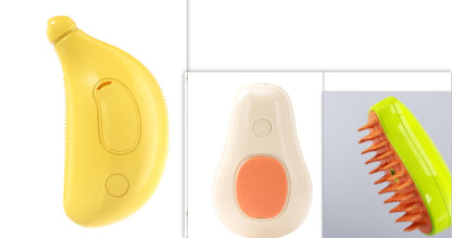 Electric Self-Cleaning Steam Pet Brush