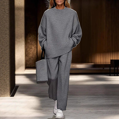 Casual Long-sleeve Hoodie & Pants Set