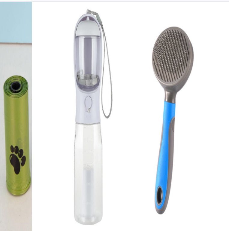 3-in-1 Portable Pet Water Bottle