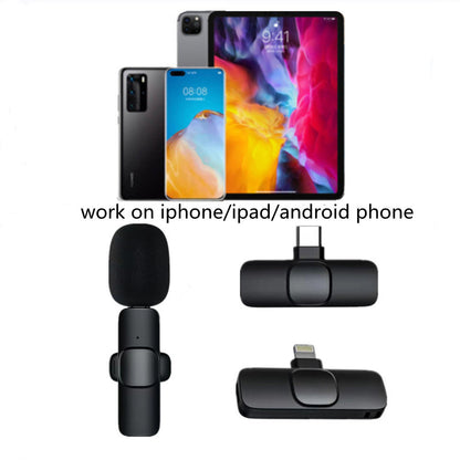 Wireless Lavalier Mini Microphone