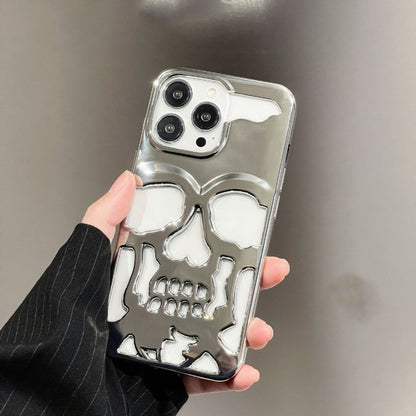 Luxury 3D Skull Plated Phone Case