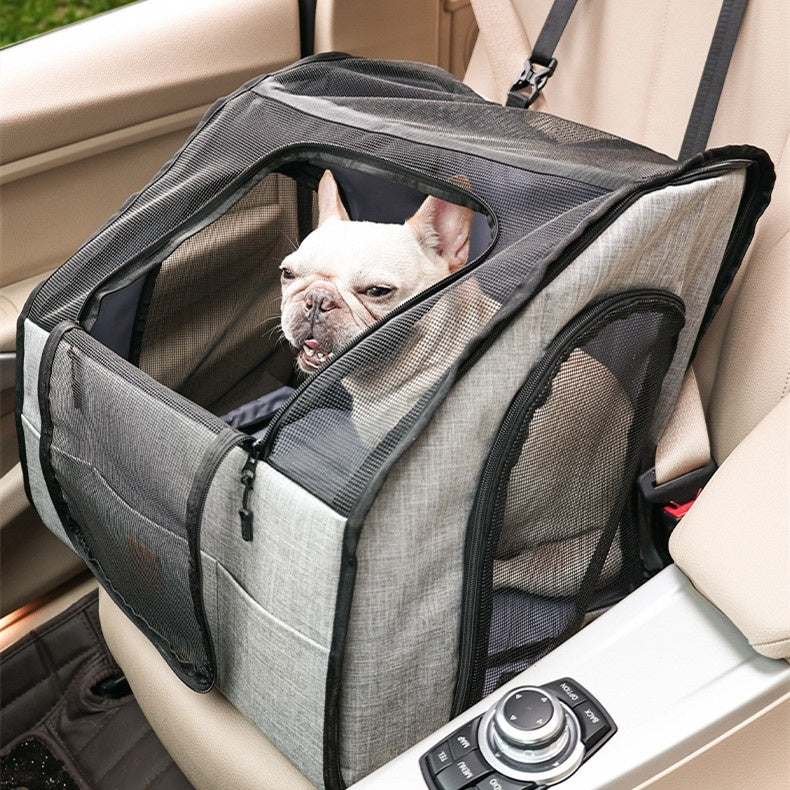 Foldable Car Pet Cage