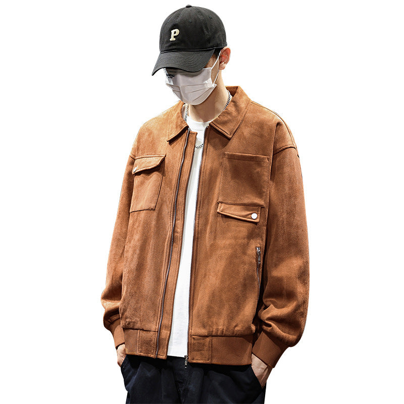 Men's Lapel Jacket Casual Outerwear