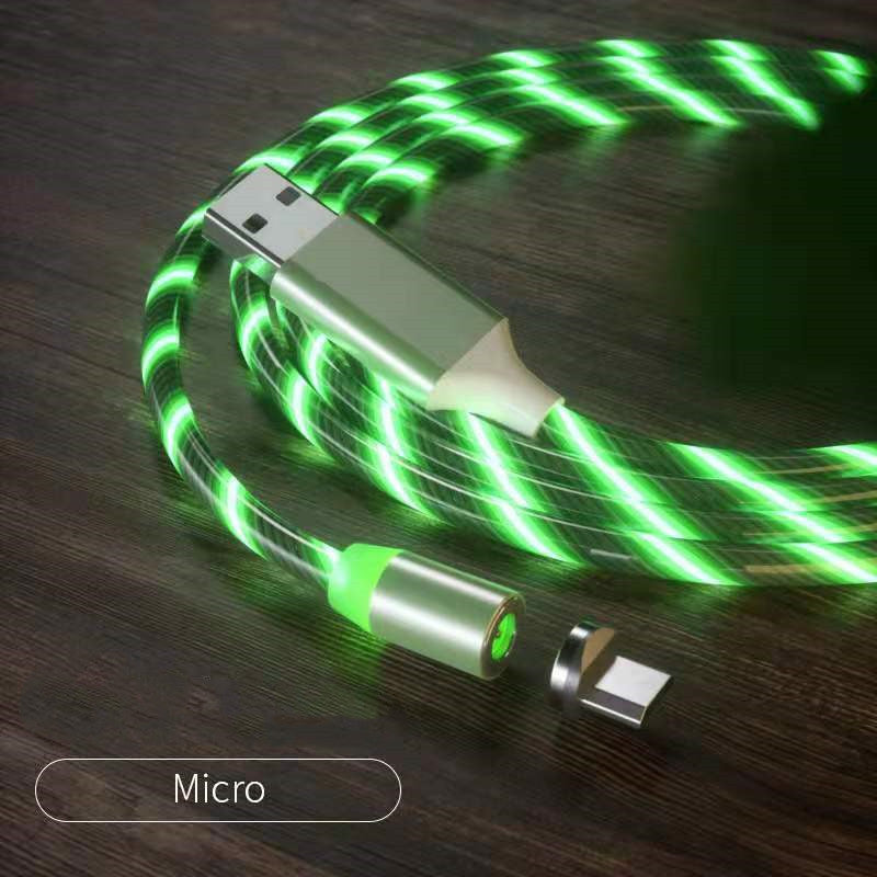 LED Magnetic Fast Charging Cable