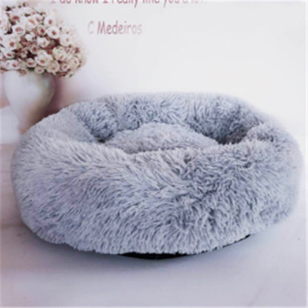 Round Long Hair Cat Bed Mat
