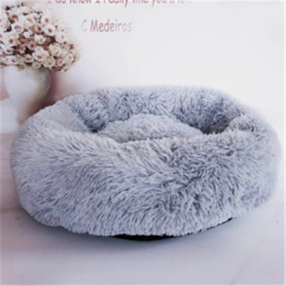 Round Long Hair Cat Bed Mat