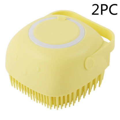 Silicone Pet Bath Massage Gloves
