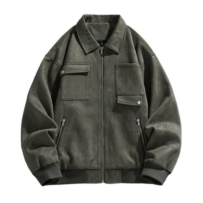 Men's Lapel Jacket Casual Outerwear