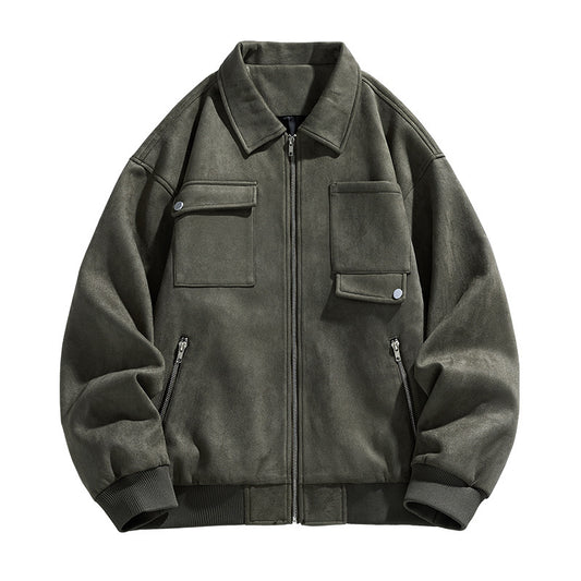 Men's Lapel Jacket Casual Outerwear