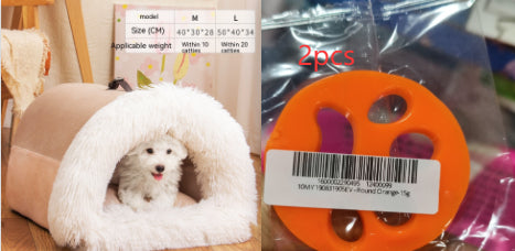Portable Warm Pet Nest Bed