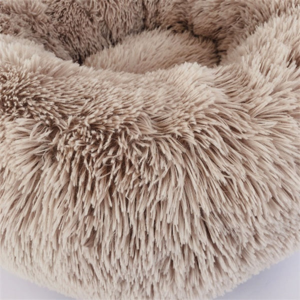 Round Long Hair Cat Bed Mat