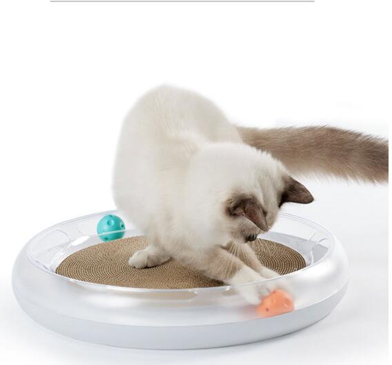 Multi-Function Corrugated Cat Scratcher