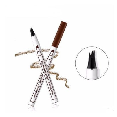 Waterproof 4-Fork Eyebrow Tattoo Pen