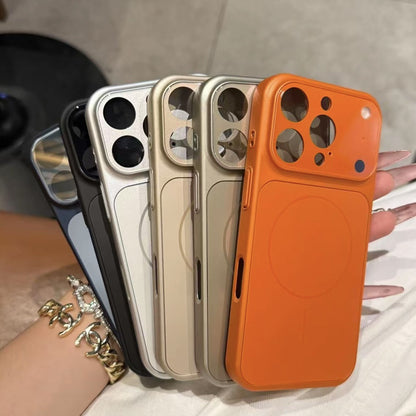 Magnetic Frosted Glass MagSafe Phone Case